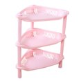 thumbnail image 2 of 3 Tier Plastic Corner Organizer Bathroom Caddy Shelf Kitchen Storage Rack for Home Patio Men Women On Sale Gift, 2 of 5