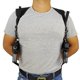 thumbnail image 4 of Pistola de mano táctica Pistolera de hombro Negro Debajo del brazo Pistola doble suave Holster1pcs-black_ kaili Sencillez, 4 of 5