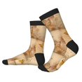thumbnail image 2 of KLL Print Cool Socks Men's Women's Crew Socks Funny Crazy Novelty Stockings, 2 of 7