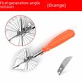 thumbnail image 4 of First-Generation Orange Multi-Functional U-Shaped Plier: Versatile Woodworking Tool with Angle Adjustment for Cutting, Folding & Straightening; Durable, Ergonomic Grip, Polished Surface, Compact &, 4 of 6