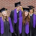 thumbnail image 6 of Endea Graduation Purple Graduation Stole, 6 of 7