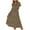 Brown summer dresses for women, variant on Wycnly Summer Dresses for Women Beach Party Fashion Elastic Waist Button Down Tunic A Line Long Dresses 2025 Short Sleeve V-Neck Leopard Print Maxi Formal Dress Brown XL