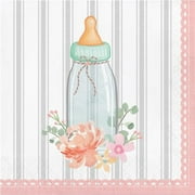 Creative Converting Farmhouse Floral Paper Napkins, 16/Pkg