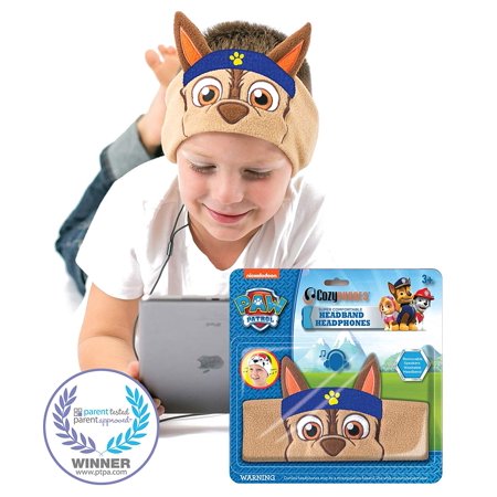 Paw Patrol Kids Headphones by CozyPhones - Volume Limited with Ultra-Thin Speakers