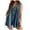 Blue, variant on WENWU Womens Casual Sleeveless Tie Front Denim Romper Overall Shorts Summer Jean Romper with Pocket Tube Rompers for Women Women's Fashion Jumpsuit