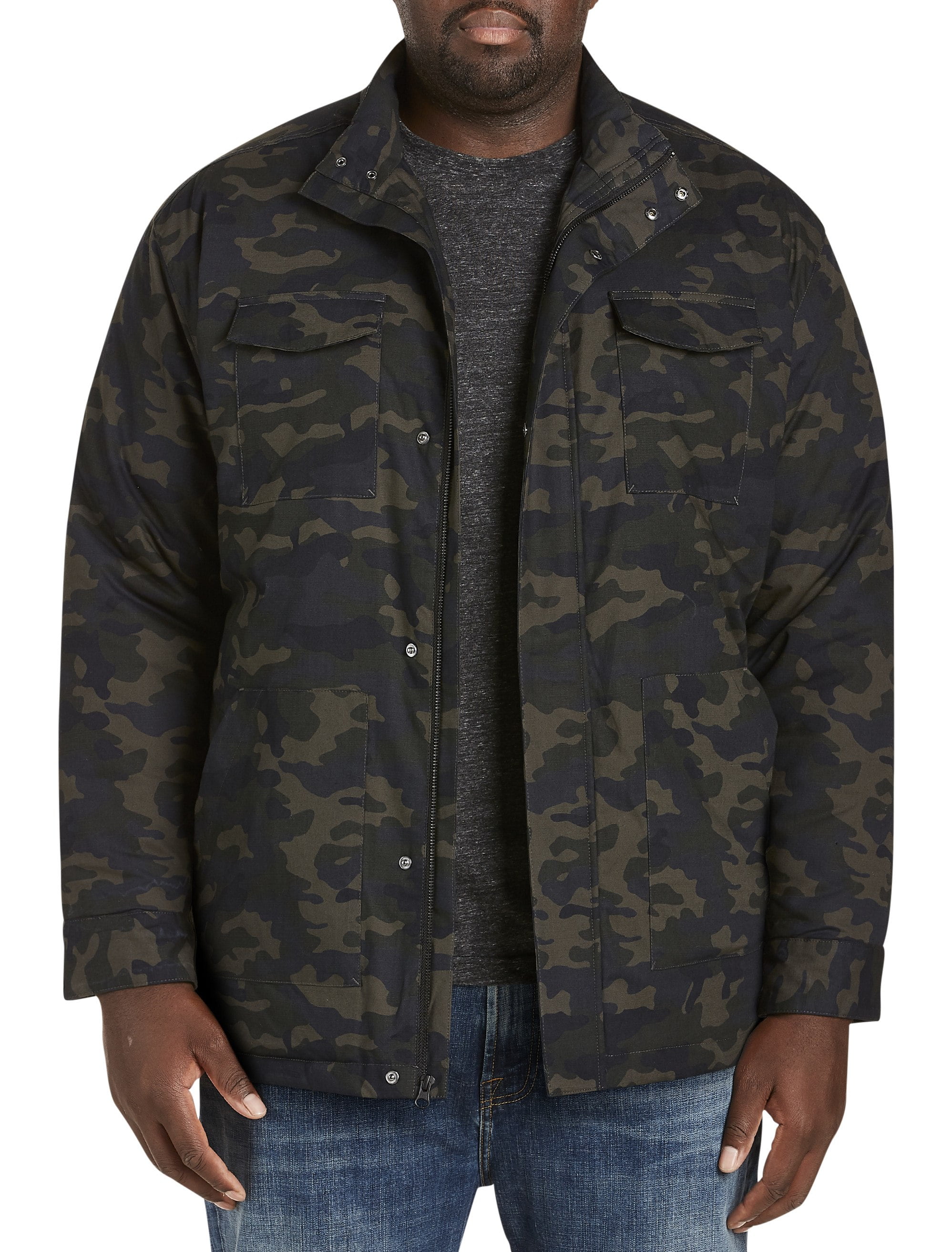 big and tall camo jackets