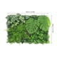 thumbnail image 5 of Panel de pared de plantas artificiales, seto, decoración de pared, panel verde para fondo, decoración de pared exterior, 5 of 7