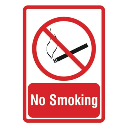 No Smoking Sign - Cigarette Smokers Not Allowed In