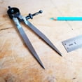 thumbnail image 4 of 6 Inch Adjustable Lockable Steel Divider Wing Leather Compass, 4 of 6