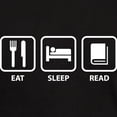 thumbnail image 3 of CafePress - Eat Sleep Read Dark T Shirt - Men's Classic Graphic Cotton T-Shirt, 3 of 4