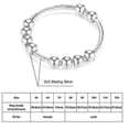 thumbnail image 2 of Anillo antiansiedad de plata de ley 925 Yashi 9, 2 of 5