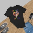 thumbnail image 5 of Peace Love Pride English Springer Spaniel with Rainbow Sunglasses LGBT LGBTQ+ Shirt T-shirt Unisex Merch Springers Dog Lover Gifts - 01004, 5 of 6