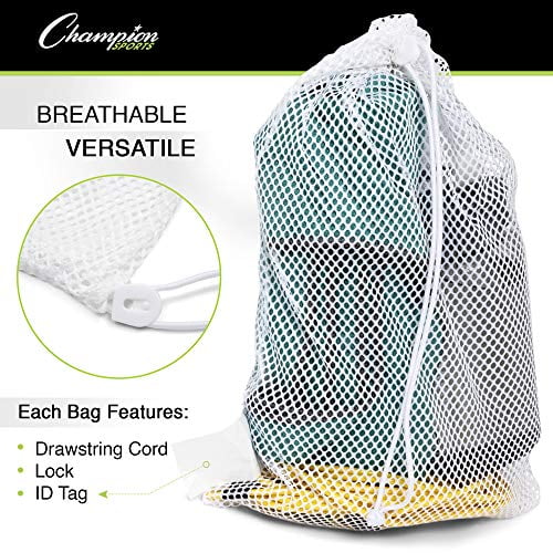 champion sports mesh equipment bag