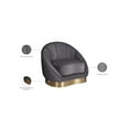 thumbnail image 2 of Meridian Furniture Shelly Gray Velvet Chair, 2 of 8