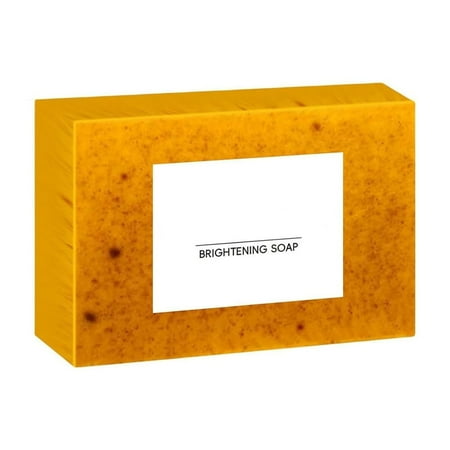 Uxgjfwu Lemon and Turmeric Soap Tablet Cleansing and Pore Firming Face and Body Soap Pigment Removing Shower Bar for Skincare Bath Personal Care Uxgjfwu Lemon and Turmeric Soap Tablet Cleansing and Pore Firming Face and Body Soap Pigment Removing Shower Bar for Skincare Bath Personal Care