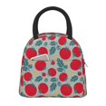 thumbnail image 1 of Fotbe Tomato Pattern Lunch Bag , Insulated Lunch Box, Small Leakproof Cooler Food Lunch Containers Reusable Lunch Tote Bags, 1 of 6