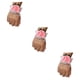 thumbnail image 1 of Toystoory Encantador ramillete de muñeca con rosa, accesorio hermoso y femenino, elástica ligera para bailes de graduación N5 rosa Type1 NO1, 1 of 6