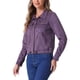thumbnail image 4 of CHAQUETA DE SUEDE SINTÉTICO PARA MUJERES INSPIRE CHIC CON CUELLO PUNTA, BOTONES Y CORTA, TIPO MOTO, COLOR LILA, 4 of 5