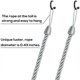 thumbnail image 2 of Paquete de 4 cuerdas para sujetar cortinas, sujetadores con ganchos de metal para tornillos, cordón de sujeción para cortinas finas o gruesas, 2 of 4