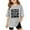 1#Grey356, variant on Little Girl's Leopard Bow Graphic Tees Shirt Trendy Oversized Crewneck Short Sleeve Summer Tee Breathable Tee Top