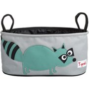 3 Sprouts Stroller Organizer - Raccoon