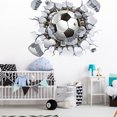 thumbnail image 2 of Advancent Calcomanías de vinilo, póster deportivo, pegatina de pared de Club de fútbol, ​​suministros para el hogar 3D, adorno duradero, accesorios Decoración del hogar Largo: 50*65 cm Advancent HA077379-02, 2 of 6