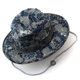 thumbnail image 2 of Sombrero de pesca de ala ancha unisex para adultos, ideal para deportes al aire libre, talla única (camuflaje azul), 2 of 3