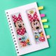 thumbnail image 3 of Hilo algodón ecológico JShteea 14CT Tela blanca 2 capas 18*6cm Kit marcapáginas punto cruz Disney Minnie, 3 of 9