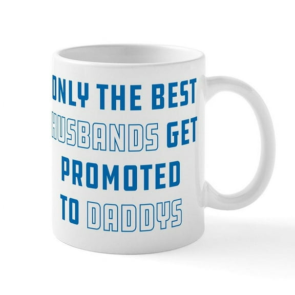 CafePress - The Best Husbands - 11 oz Ceramic Mug - Novelty Coffee Tea Cup
