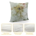 thumbnail image 4 of Shiartex Spring Sofa Throw Pillow Cover, Butterfly Peony Flower Printed Square Home Decoration for Sofa Couch Outdoor Sofa Living Room Bedroom Indoor Home Decoration White, 4 of 5
