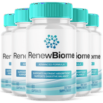 RenewBiome Gut Health Pills Advanced Formula Digestion Support Renew Biome 300 Capsules