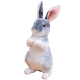 thumbnail image 3 of Realistic Rabbit Plush Animal -11.8 ''/8 '' Rabbit Plush Toy, Children's Easter Companion Toy Gift, 3 of 9