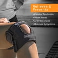 thumbnail image 3 of Cho-Pat Knee Stabilizer, Maximum Supported Pain Relief for Patellar Tendonitis, Arthritic Knees, and Overuse Syndromes, Left, Medium, 3 of 7