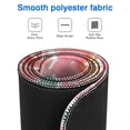 thumbnail image 7 of Pink Watercolor Flowers &nbsp;mouse Padswaterproofwashable&nbsp;for Office Home Work Gaminggaming Mouse PadRubber Base Mousepad with Stitched Edges 31.5x11.8inches, 7 of 7