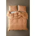 thumbnail image 3 of Vinsan Dot Tufted Cotton Duvet Cover set, Boho Bedding Comforter Cover, Terracotta Color Duvet Cover with Zip Closure, 3 Pieces Duvet Bedding Queen Size 90" x 90", 3 of 6