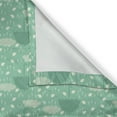 thumbnail image 5 of Ambesonne Umbrella Grommet Curtain, Wet Weather in Green, 50" x 120", Pale Green Sea Green, 5 of 6
