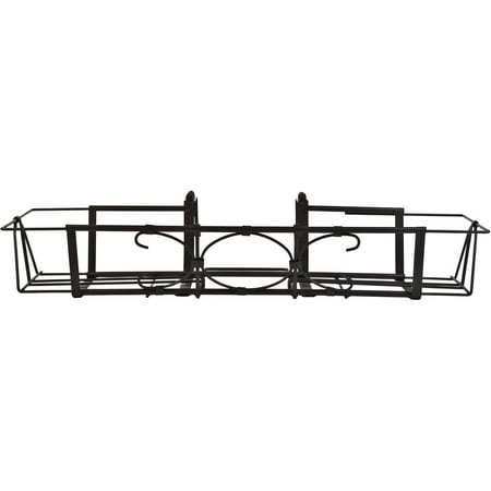 UPC 026546416082 product image for Bronze Rectangle Mild Steel Kingston Flower Box Holder | upcitemdb.com