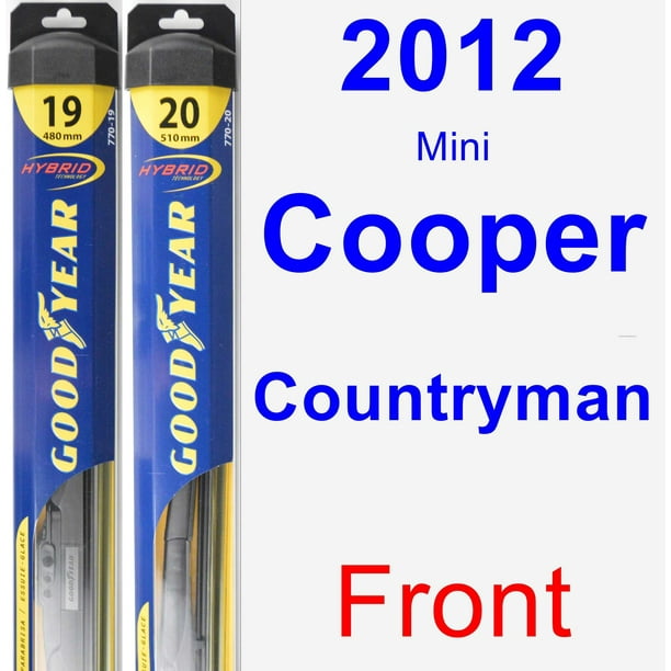 2012 Mini Cooper Countryman Wiper Blade Set/Kit (Front) (2 Blades