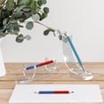 thumbnail image 2 of 2Pcs Acrylic Pen Holder Display Stand Ballpoint Pen Display Rack Makeup Brush Holder, 2 of 7