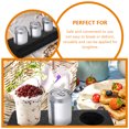 thumbnail image 6 of OUNONA Drink Carrier Tray Black Epe for Takeout Beverages At Home 2Pcs, 6 of 8