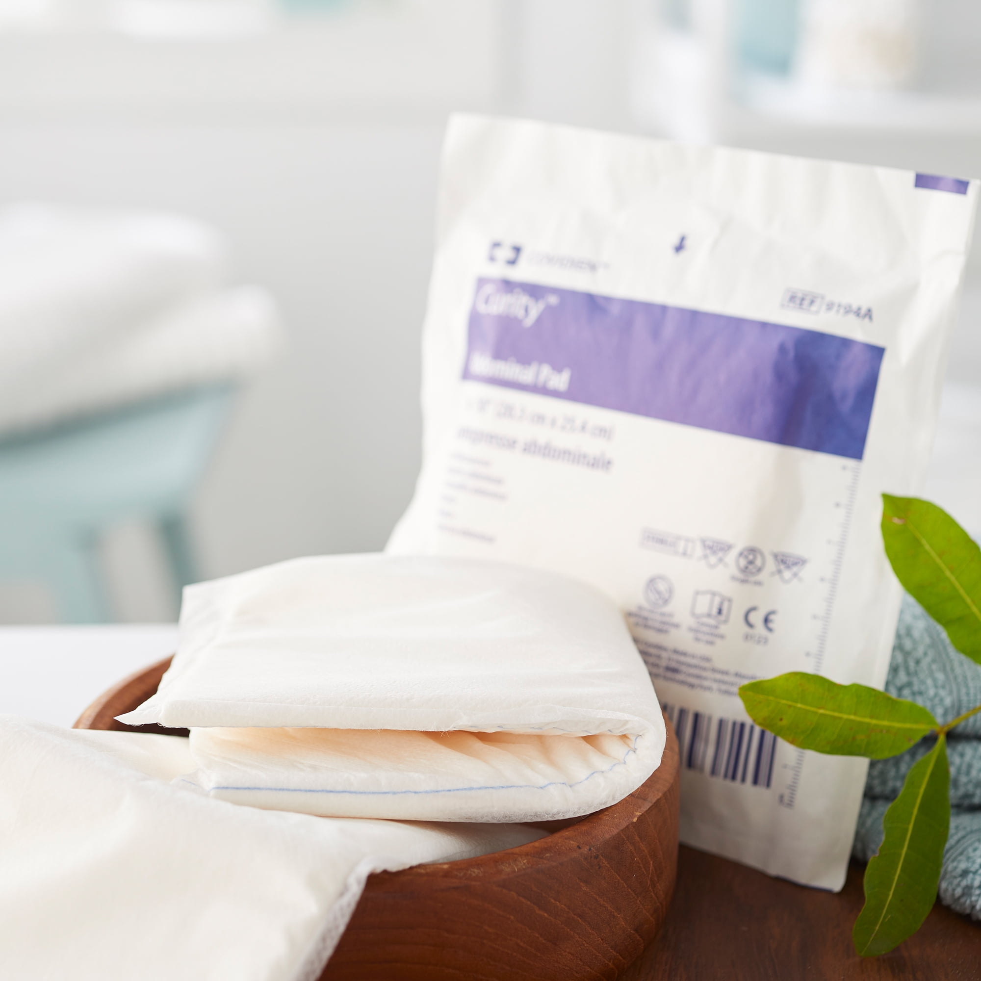 Curity Abdominal Pads, Sterile Gauze Dressing, 8 in x 10 in, 18 Count, 12 Packs, 216 Total