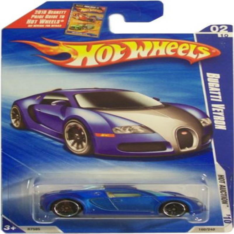 Hot Wheels 2010-160 Blue Bugatti Veyron 