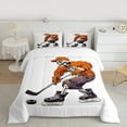 thumbnail image 2 of Castle Fairy 2-Piece Twin Size Comforter Set - Ice Hockey Gothic Sport Design, 2 of 8