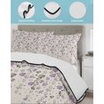 thumbnail image 4 of Twin XL Size Down Alternative Comforter, Lightweight Comforter Quilt Bedding Set with Pillow Shams All Seasons Bed Comforter Duvet Insert 68"x98", 4 of 7