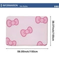 thumbnail image 2 of Hello Kitty Area Rug for Bedroom Sofa Geometric Bedside Rugs Anime Decorative Floor Mat Carpet 3.3 x 4.9 Feet, 2 of 6