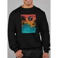 thumbnail image 2 of Surf Ca.  Sweatshirt Men -Image by Shutterstock, Male Medium, 2 of 4