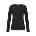 thumbnail image 1 of Stedman - Camiseta de manga larga modelo Claire para mujer (Negro ópalo), 1 of 2