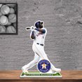thumbnail image 2 of Yordan Alvarez Houston Astros 12'' Player Standee Desktop Display, 2 of 2