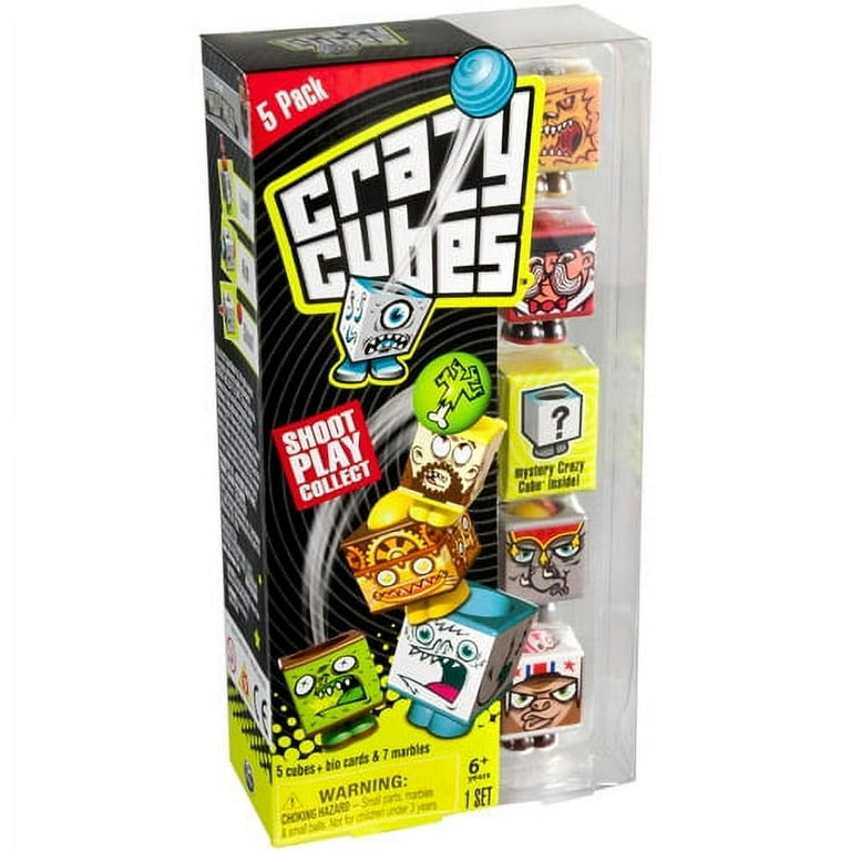 Crazy Cubes, Circus Theme, Set of 5 - Walmart.com