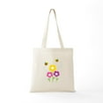thumbnail image 5 of CafePress - Bees With Flowers Tote Bag - Unisex Canvas Tote Bag, Beige, 1-Piece, 5 of 6